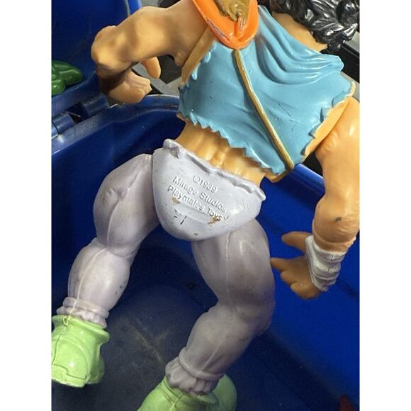 Vintage 1988–1990 TMNT Action Figure Lot Thermos Lunchbox – Playmates - Picture 10 of 16